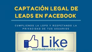 Captación de leads en Facebook y LOPD