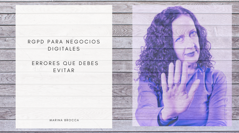 errores rgpd web